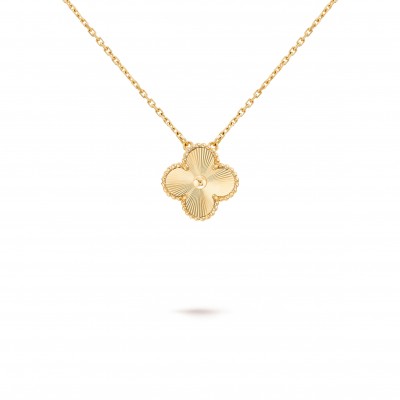 VAN CLEEF ARPELS VINTAGE ALHAMBRA PENDANT - YELLOW GOLD  VCARP4KL00